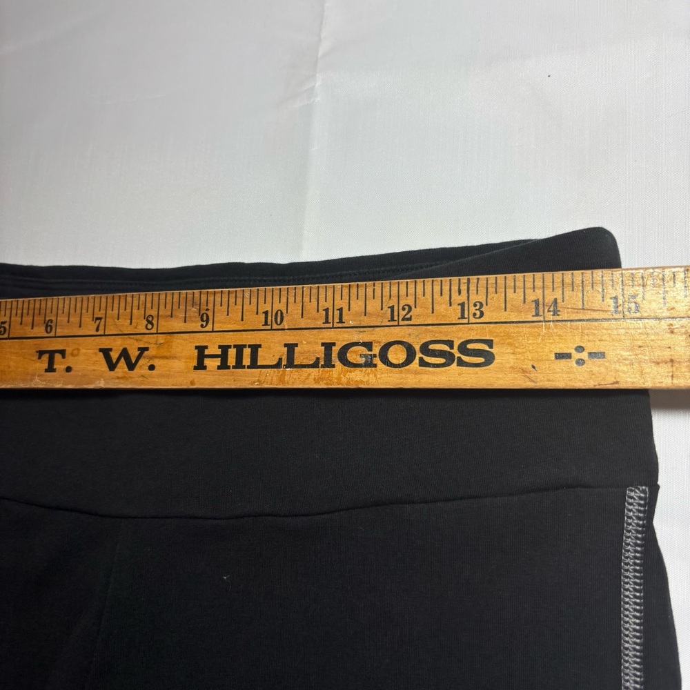 Express Black Athletic Ankle Leggings Gray Stitching Size L NWOT Gym-wear - Picture 6 of 8